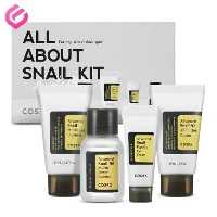 کیت ترمیم کننده پوست چهار مرحله ای حلزون کوزارکس all about snail kit
