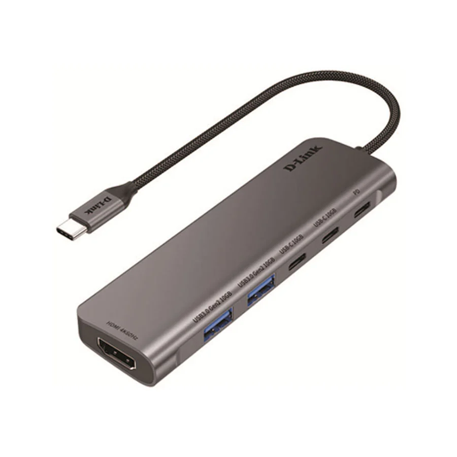 هاب مبدل 6 پورت Type-C دیلینک مدل DUB-C106