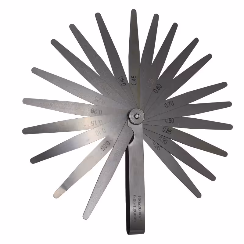 آچار فیلر کد FLLT0077 مجموعه 13 عددی