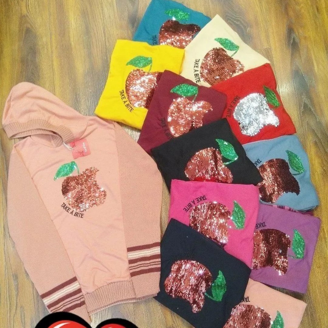 هودی کلاه دار پولکی