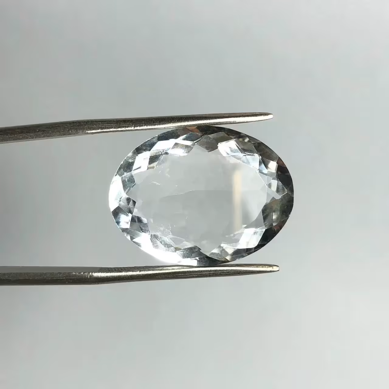 نگین کریستال کوارتز بیضی درشت 240713