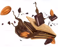 وکتور ویفر و کاکائو | گرافیک با طعم تربچه