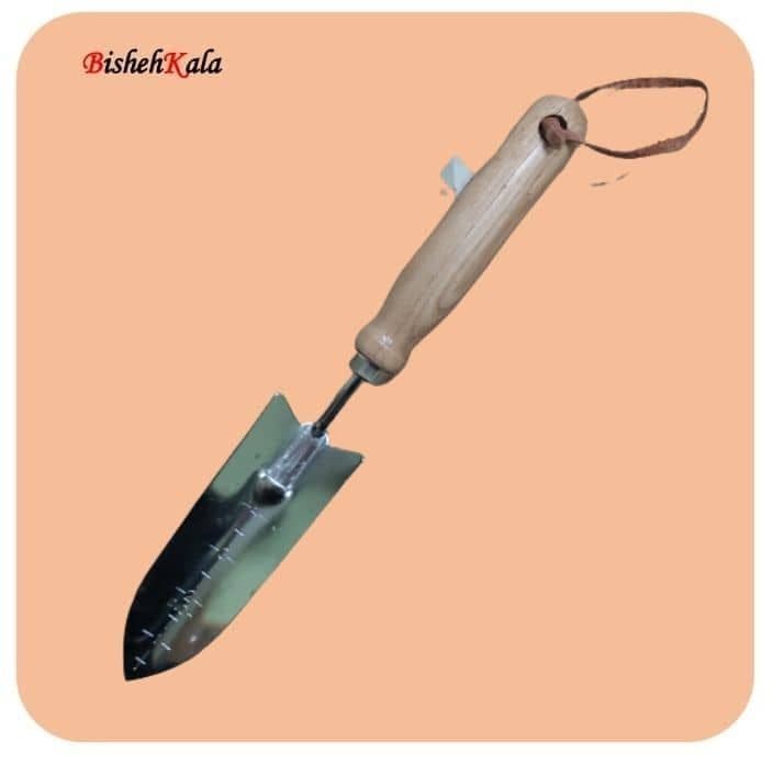 بیلچه مدرج دسته کوتاه چوبی