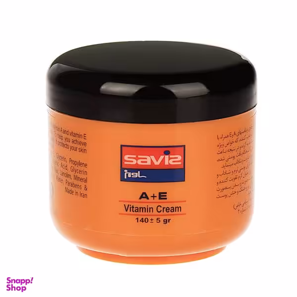 کرم مرطوب کننده ساویز (Saviz) مدل A+E حجم 140 میلی لیتر