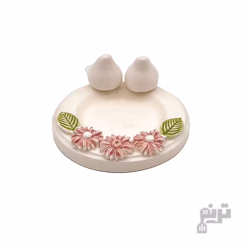 جا عودی جا شمعی سرامیکی کبوتر عاشق