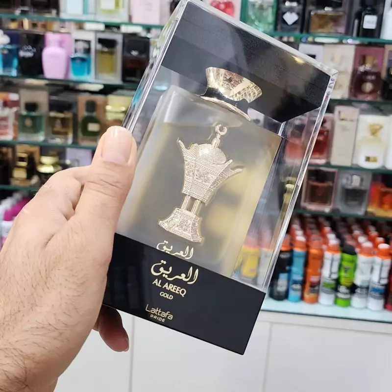ادکلن العریق طلایی برند لطافه