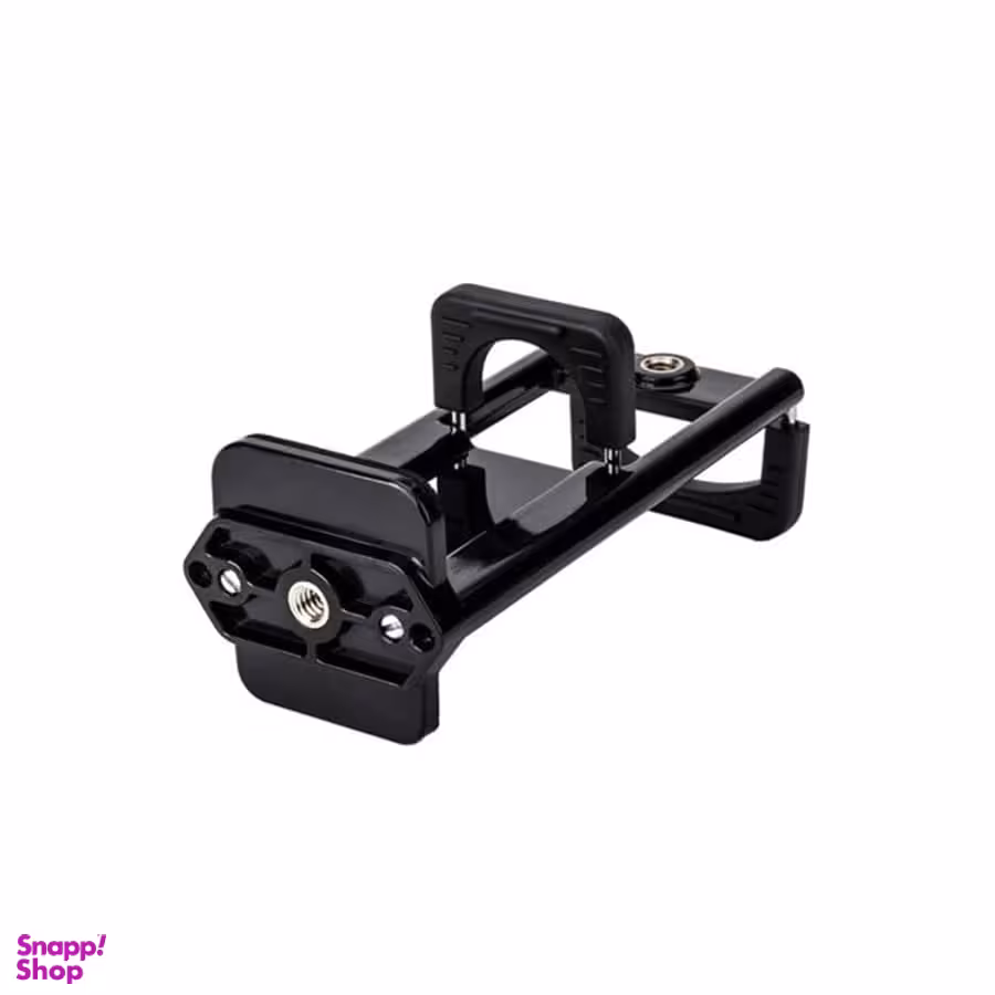 گیره نگهدارنده گوشی موبایل و تبلت رنگ مشکی