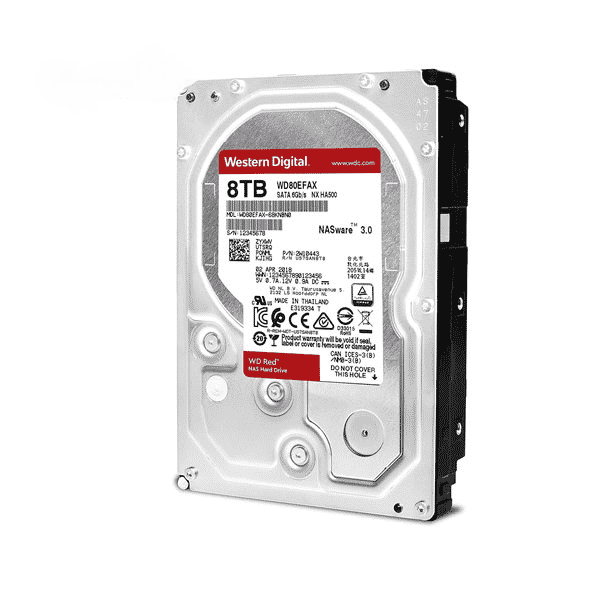 هارد دیسک اینترنال وسترن دیجیتال مدل RED PRO WD8003FFBX ظرفیت 8 ترابایت