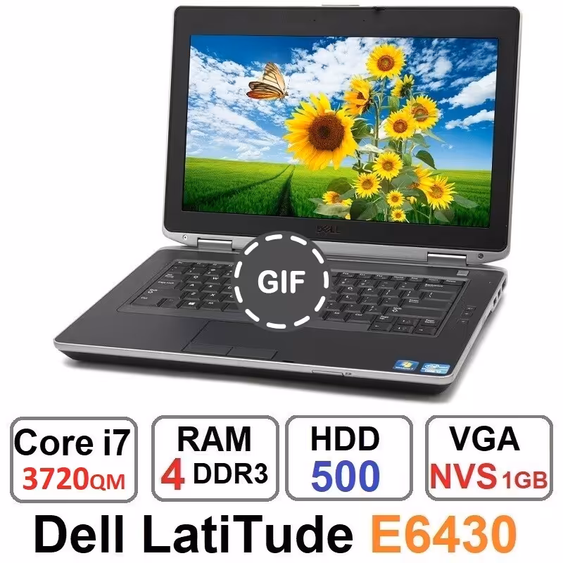 لپ تاپ Dell Latitude E6430 Core i7 3720QMرم4