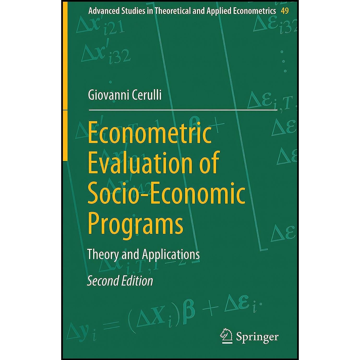 کتاب زبان اصلی Econometric Evaluation of SocioEconomic Programs