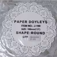 کاغذ گیپور 50 تایی قطر 18 و نیم  سانت  برای ساندویجی و فینگر فود