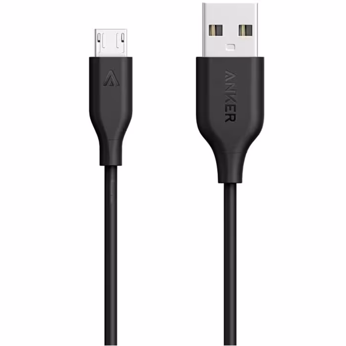 کابل تبدیل USB به microUSB انکر مدل A8134 PowerLine به طول 3 متر