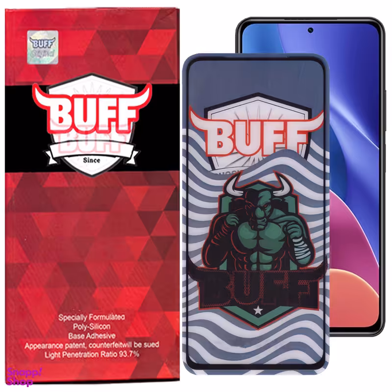 محافظ صفحه نمایش 5D بوف مدل Super Power مناسب برای گوشی موبایل شیائومی Redmi K40 Pro Plus/ K40 Pro/ K40S/ K40/ K40 Gaming