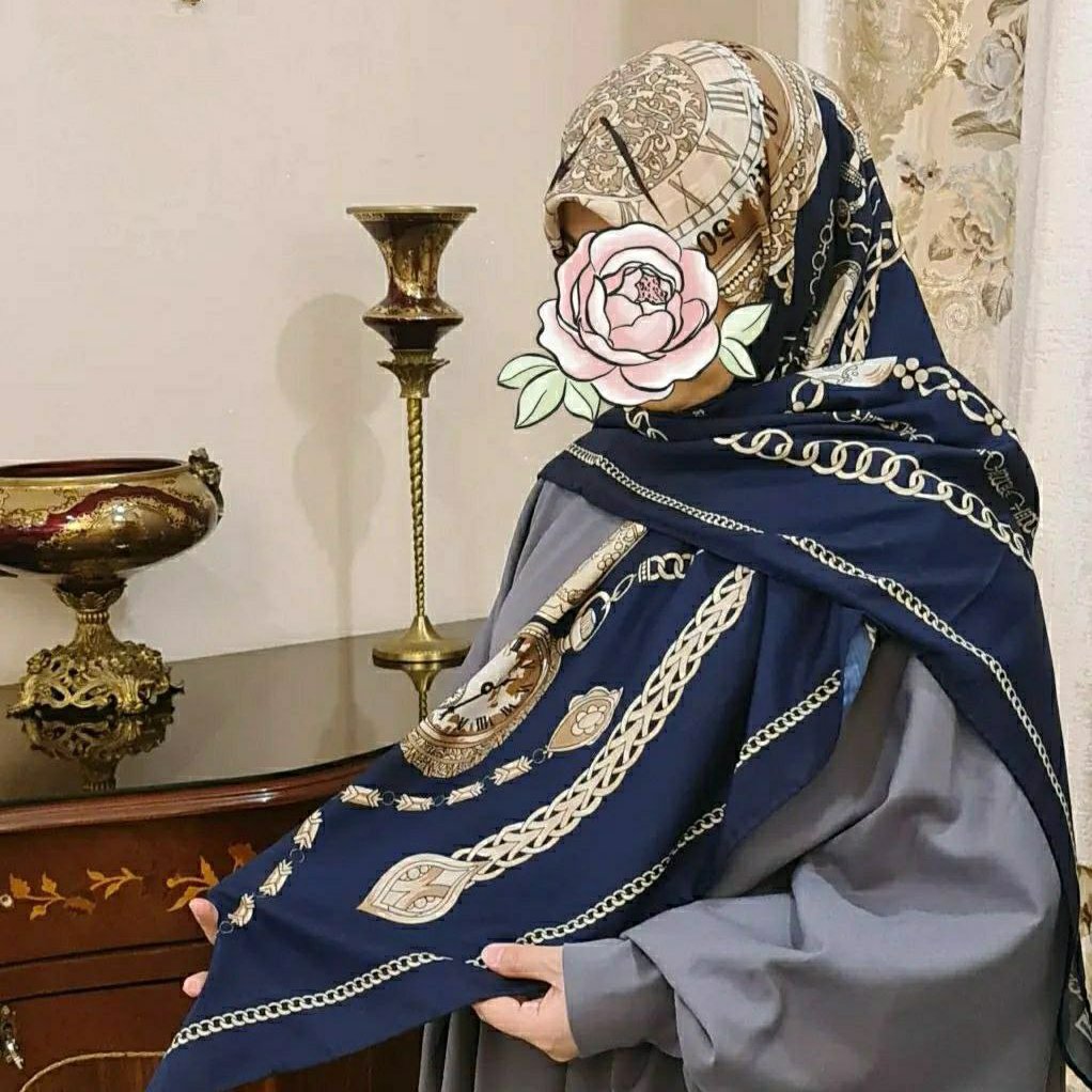 روسری نخی مجلسی