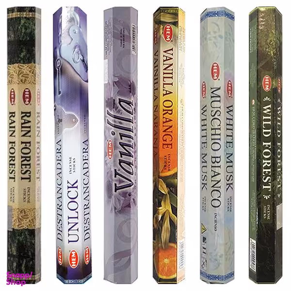 عود هم مدل ترکیبی کد Mix77 مجموعه 6 عددی