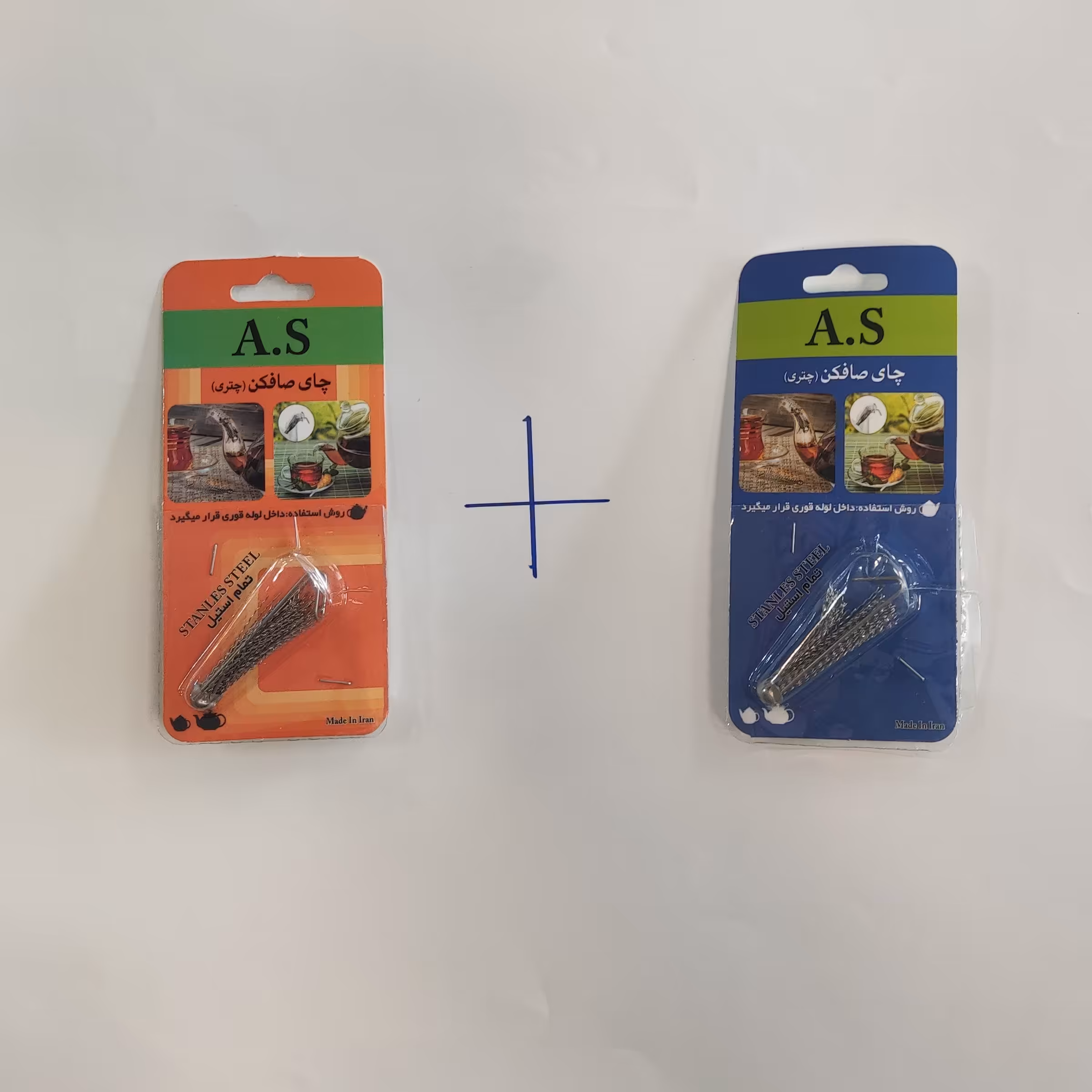 صافی چای لوله ای بسته اقتصادی 2 عددی