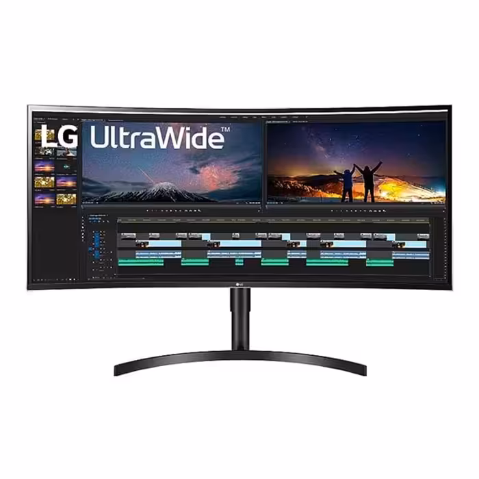قیمت و خرید مانیتور خمیده 38 اینچ ال جی مدل UltraWide 38WN75C-B | یاس ارتباط