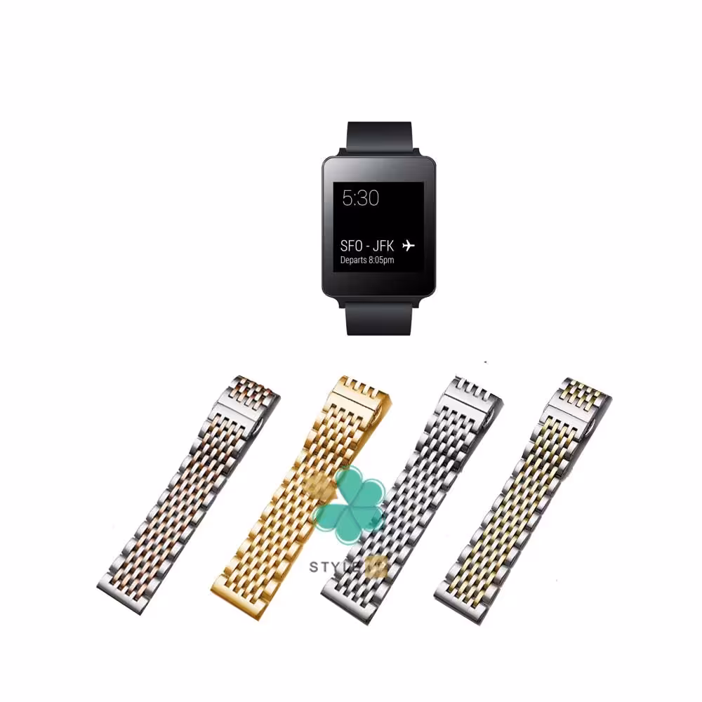 بند استیل ساعت ال جی LG G Watch W100 مدل 9Bead