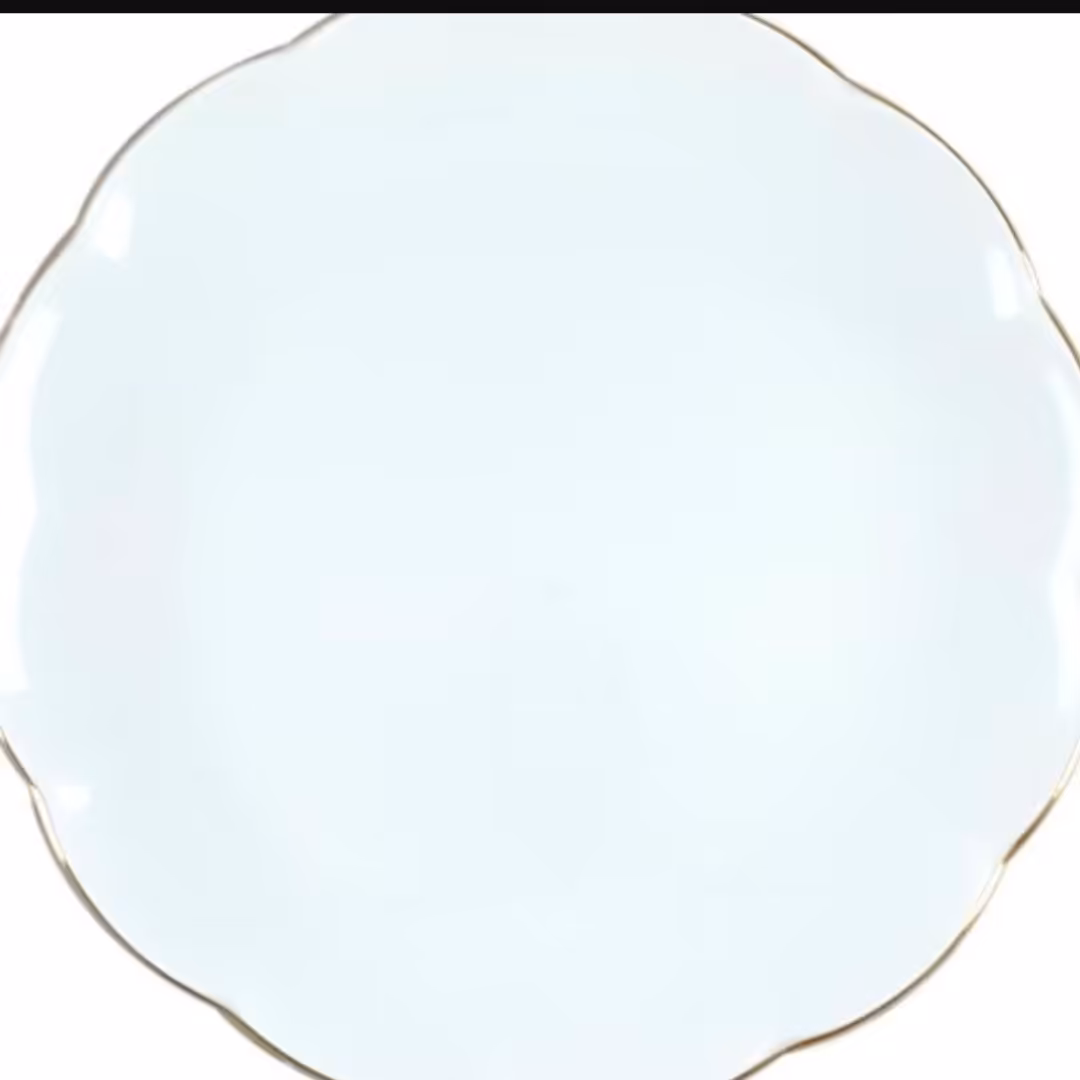 پیش دستی لب طلا نیلوفری آرکوپال بسته 6عددی به همراه ارسال رایگان 