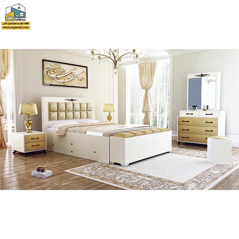 سرویس خواب دو نفره مدل کارینا کد BDS847