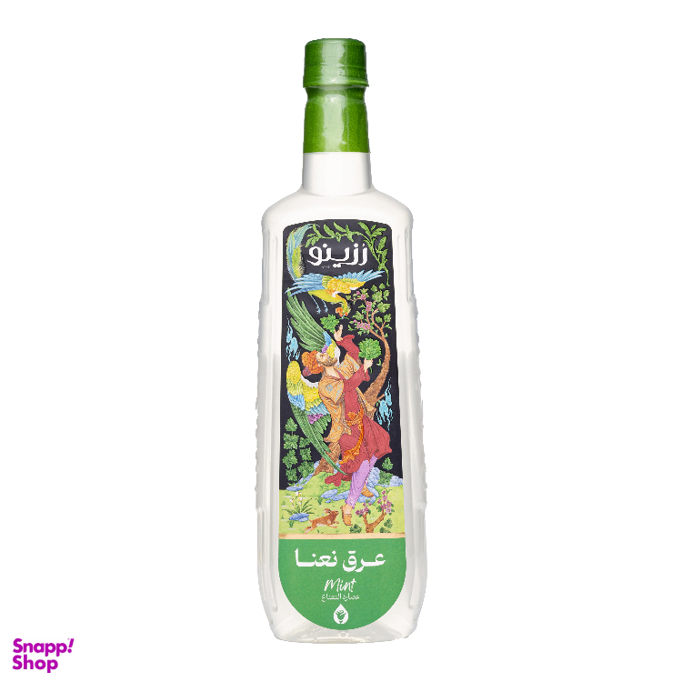 عرق نعنا رزینو حجم 750 میلی لیتر