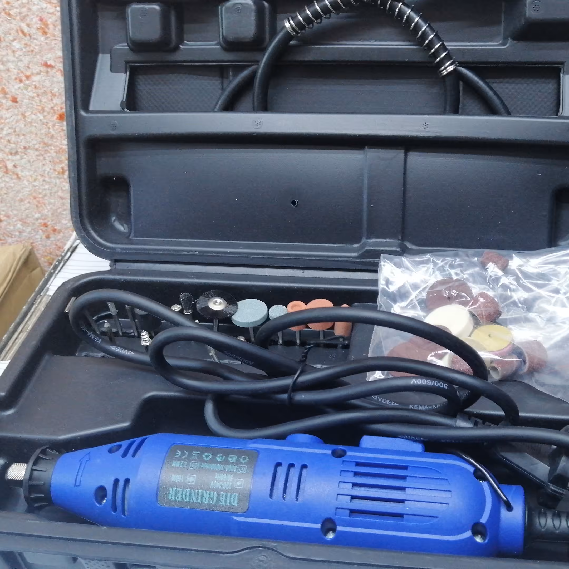 دستگاه فرز انگشتی مینیاتوری یا قلم حکاکی40پارچه