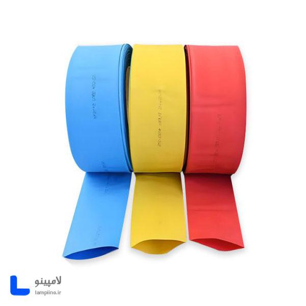 وارنیش حرارتی WTT سایز 40 حلقه 50 متری (مشکی و رنگی)