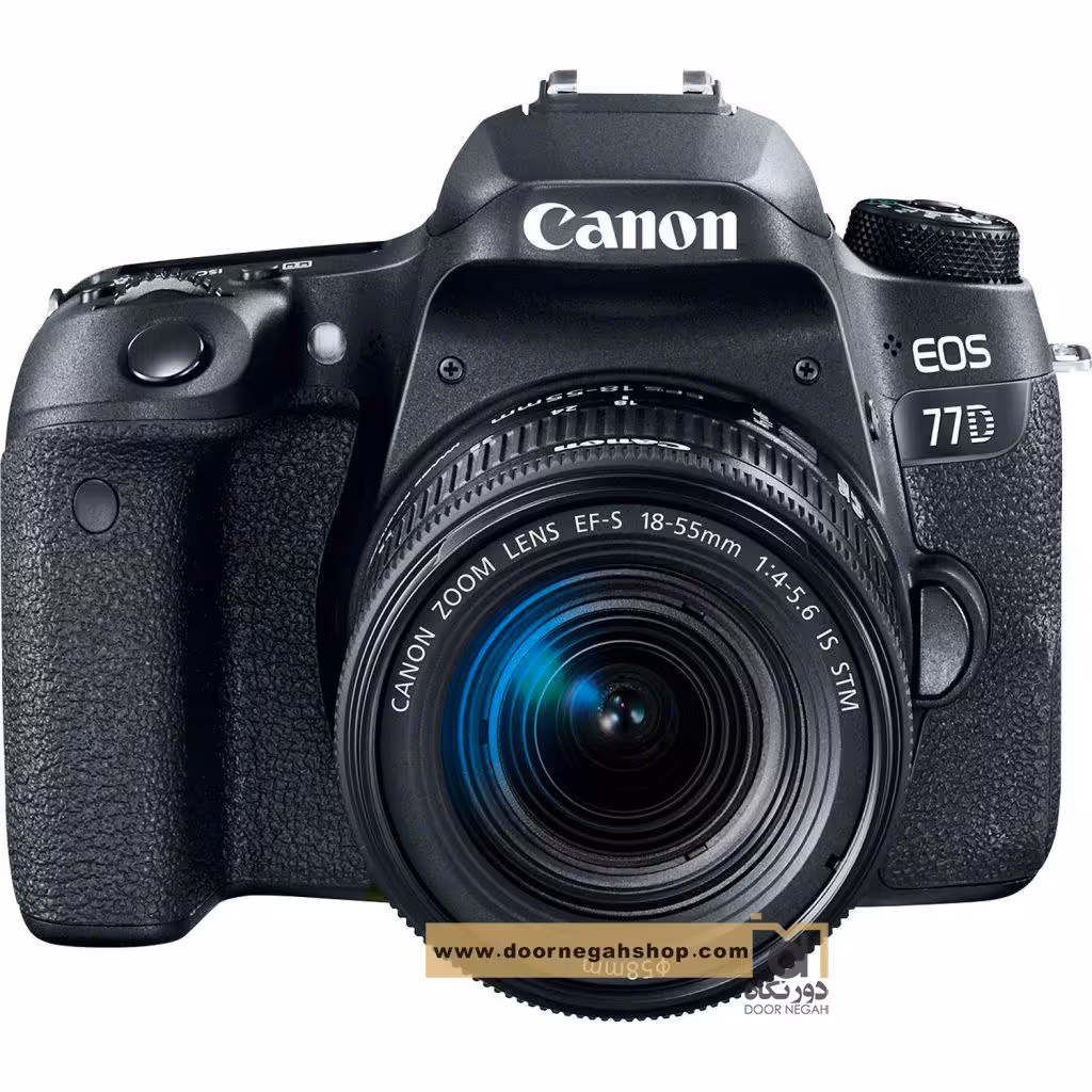 دوربین دیجیتال عکاسی  Canon EOS 77D with Lens 18-55 STM