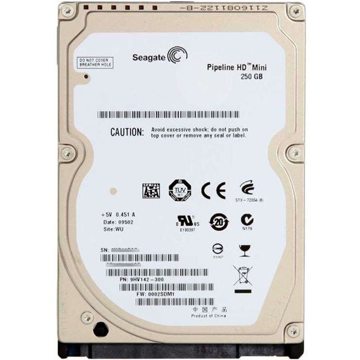 هارد دیسک لپتاپ سیگیت مدل ST9250311CS ظرفیت 250 گیگابایت