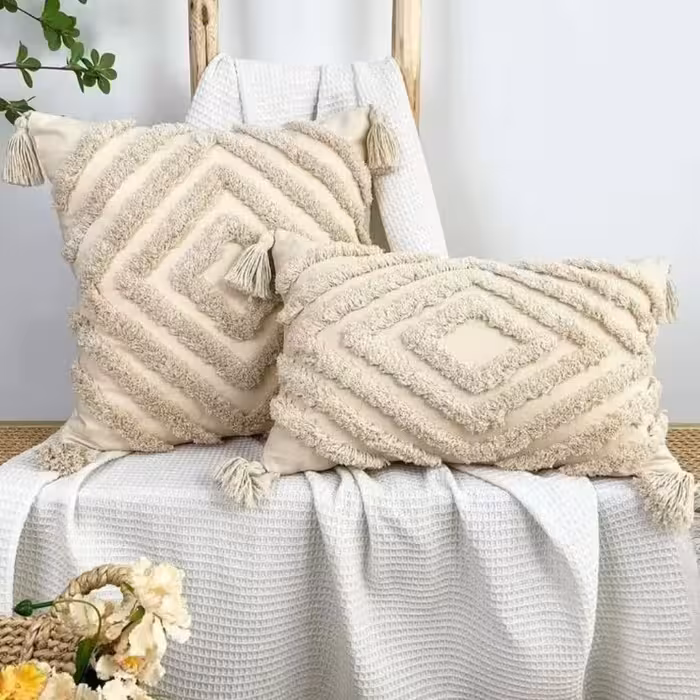 کاور  کوسن پانچدوزی شده 2 عدد