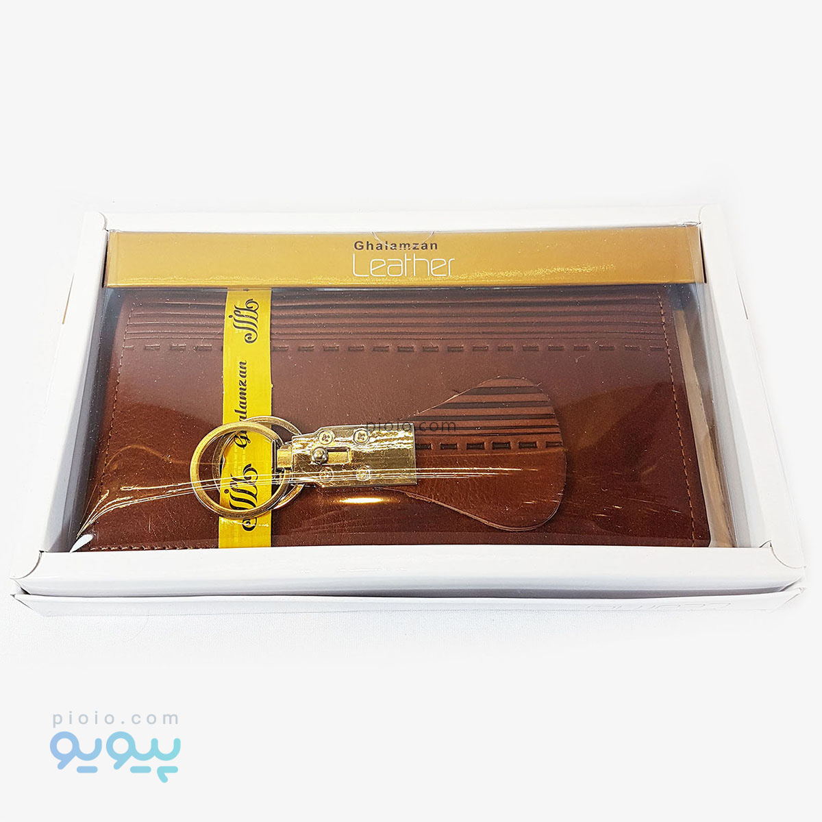 کیف پول کتی چرم گاوی با جاکلیدی کد B429