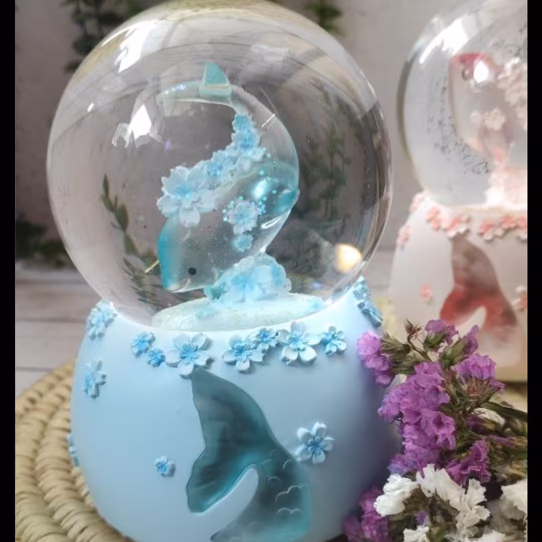 گوی پمپی چراغدار و موزیکال نهنگ 