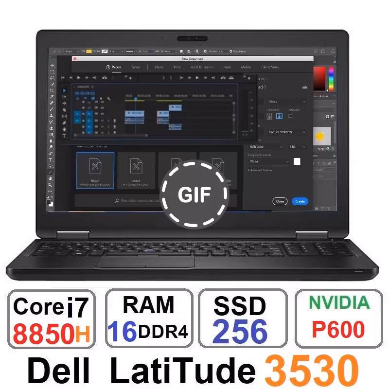 لپ تاپ Dell Latitude 3530 Core i7 8850H رم16