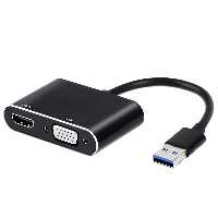 تبدیل USB 30 به VGA-HDMI-AUDIO فرانت مدل FN-U3DVH