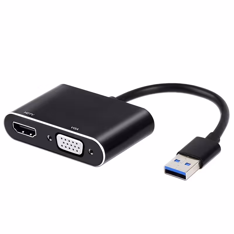 تبدیل USB 3.0 به VGA-HDMI-AUDIO فرانت مدل FN-U3DVH