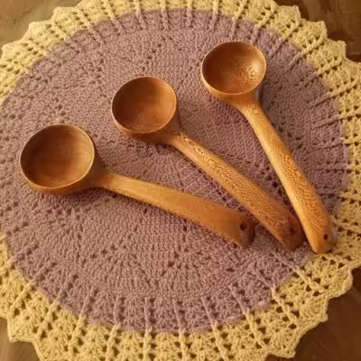 ملاقه چوبی اکالیپ