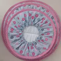 دم کنی سه تکه طرح بابونه                                