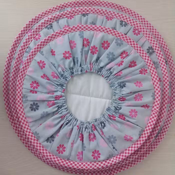 دم کنی سه تکه طرح بابونه                                