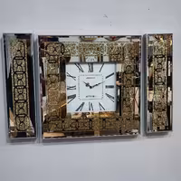 ساعت دیواری سه تیکه 