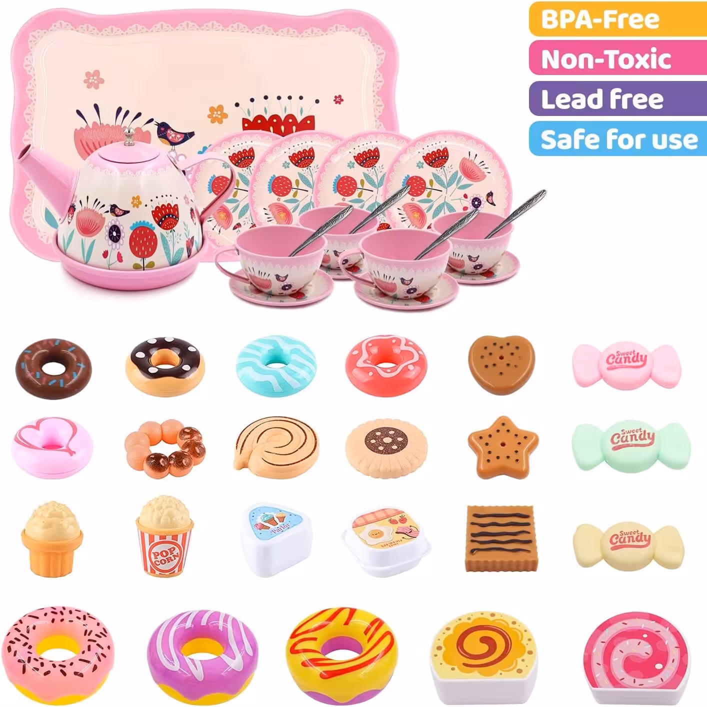 ست چای خوری فلزی