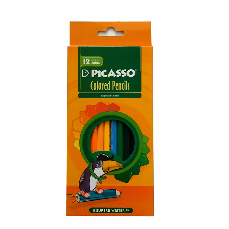 مداد رنگی 12 رنگ پیکاسو مدل 400