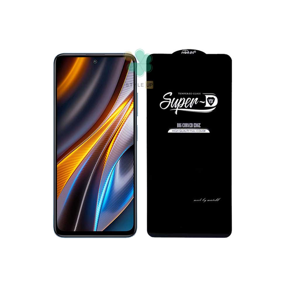 گلس گوشی شیائومی Xiaomi Poco X4 GT تمام صفحه Super D