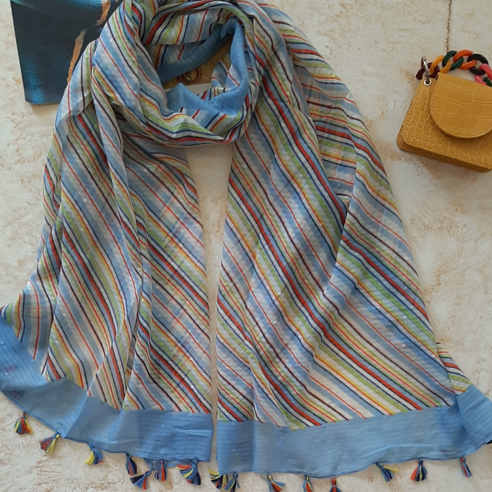 شال نخی تابستونی