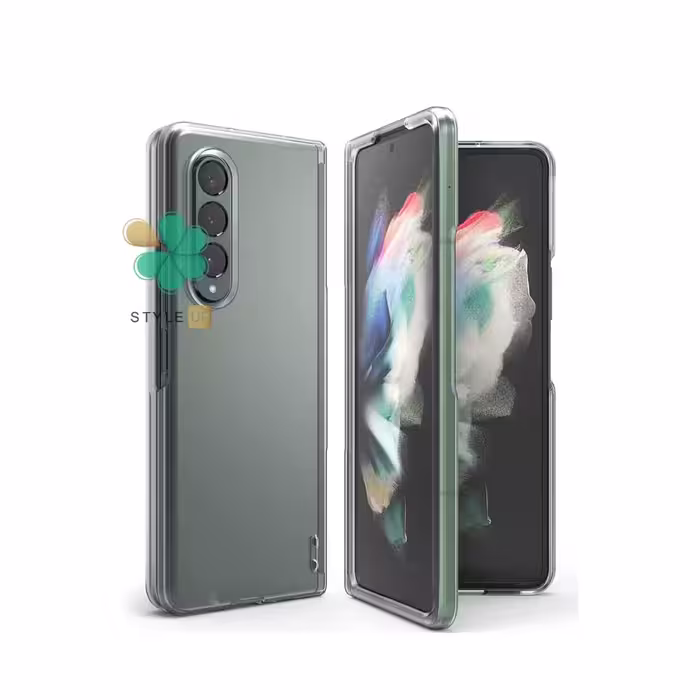 قاب پلی کربنات شفاف گوشی سامسونگ Galaxy Z Fold 3 5G مدل Q Series