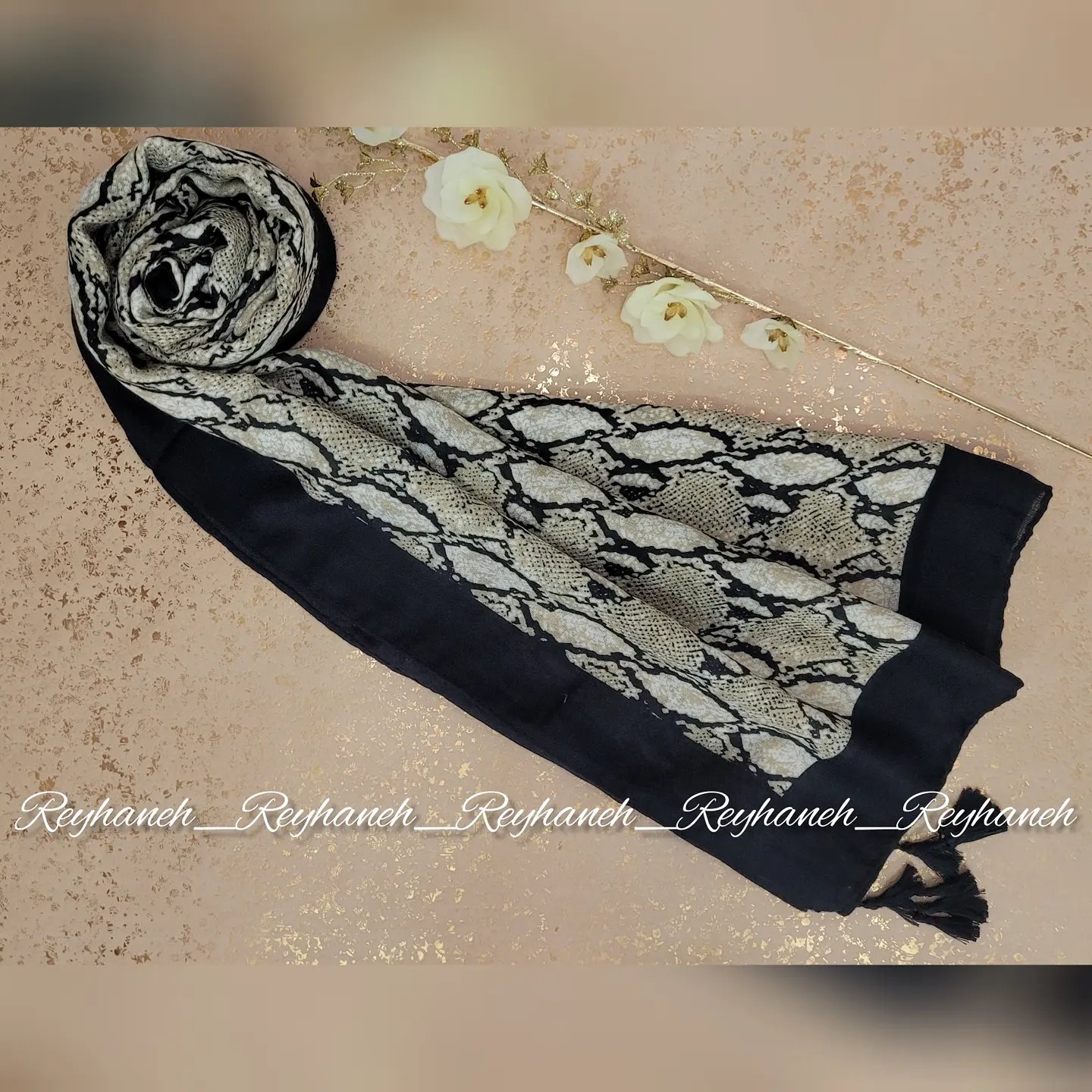 شال نخی صابونی وارداتی  سایز 80 *180  ارسال پستی رایگان 