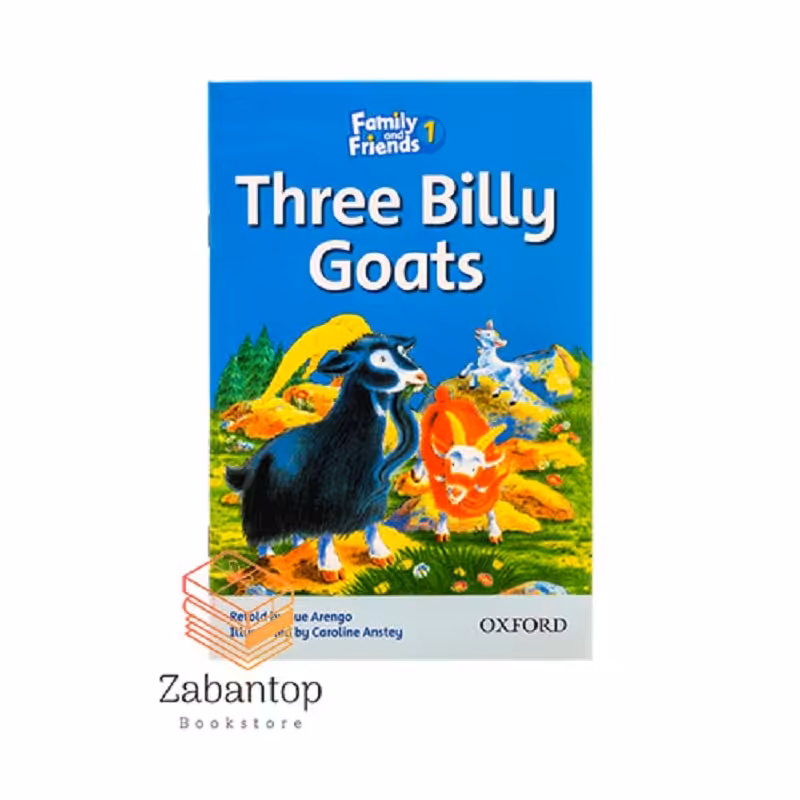 کتاب داستان فمیلی 1 سه بز کوهی Family Readers 1 Three Billy Goats