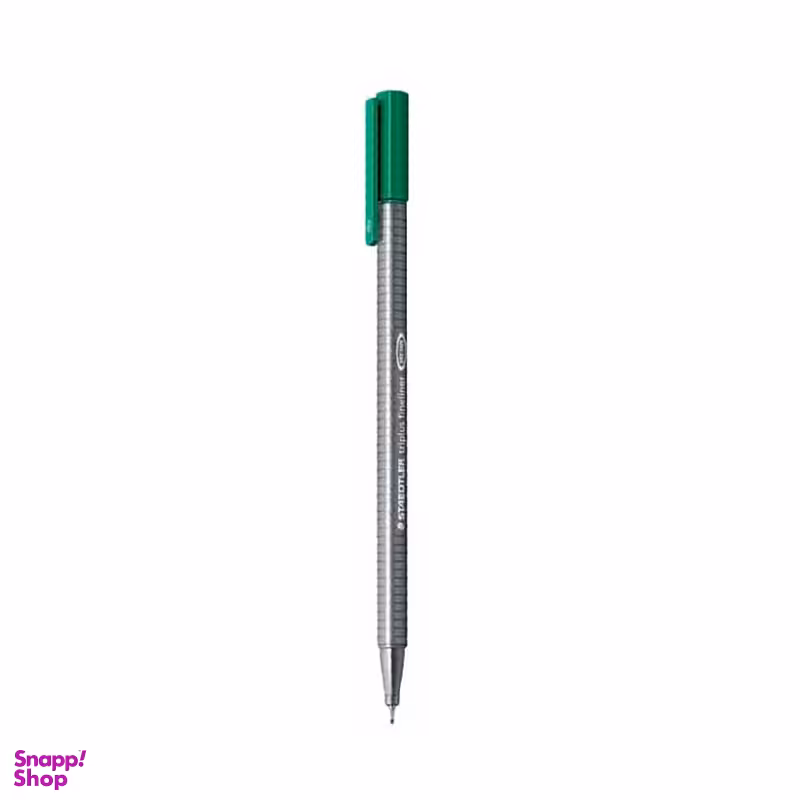 روان نویس نوک نمدی استدلر (Staedtler) مدل تریپلاس 334-5 رنگ سبز
