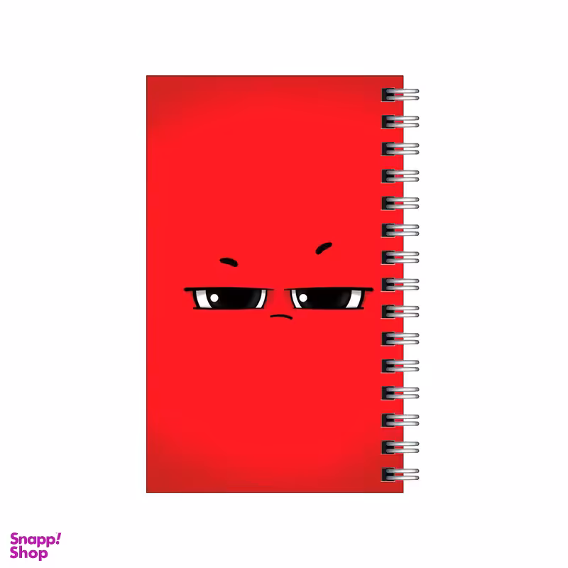 دفترچه یادداشت مدل to do list طرح بک گراند قرمز شکاک کد 2281123