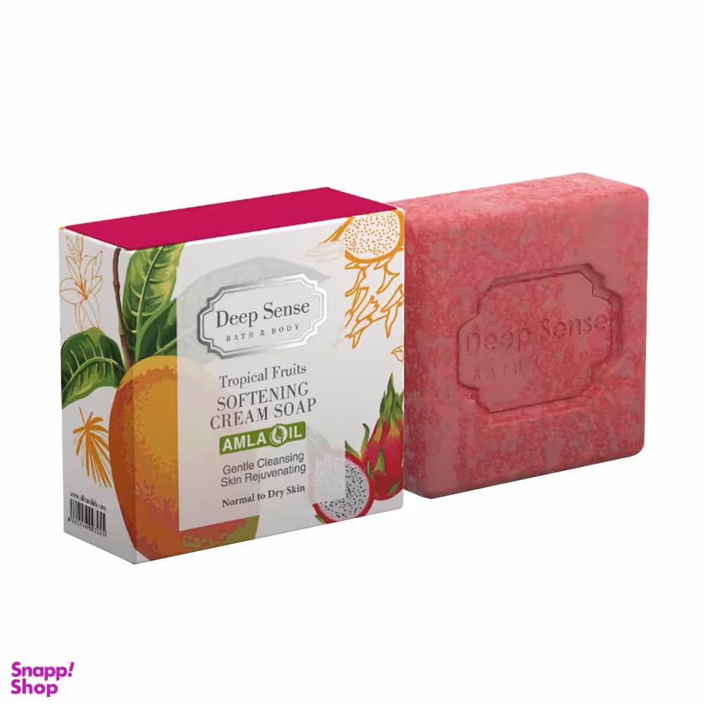 صابون کرمی نرم کننده و مرطوب کننده دیپ سنس (Deep Sense) مدل تروپیکال