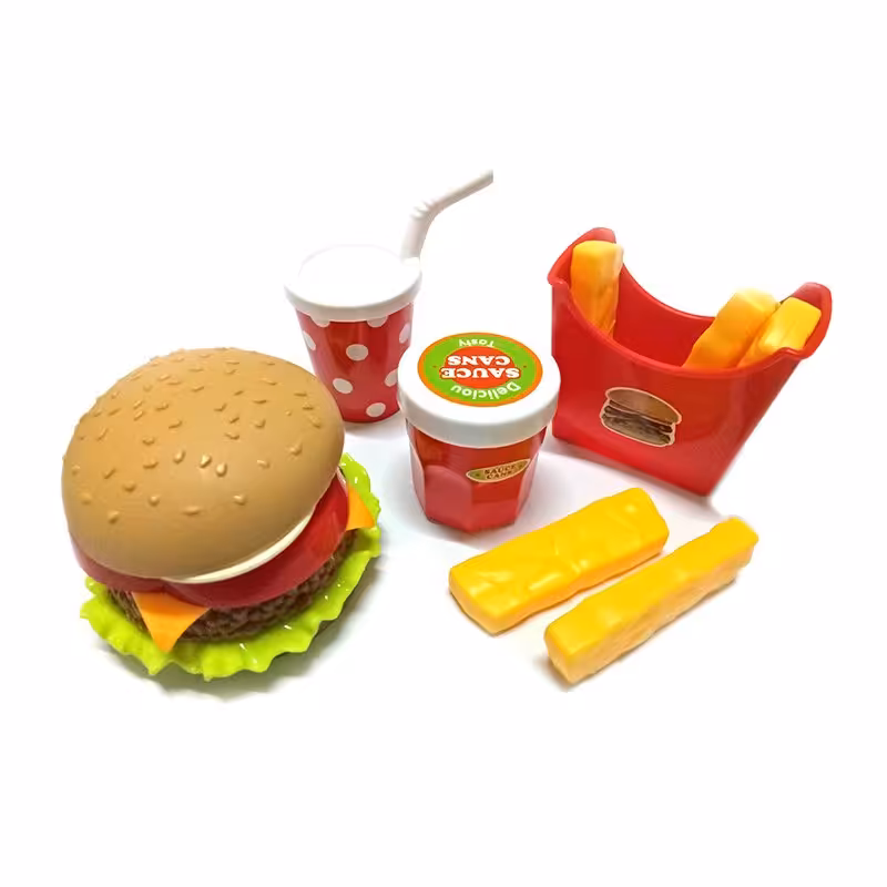 اسباب بازی ست فست فود همبرگر